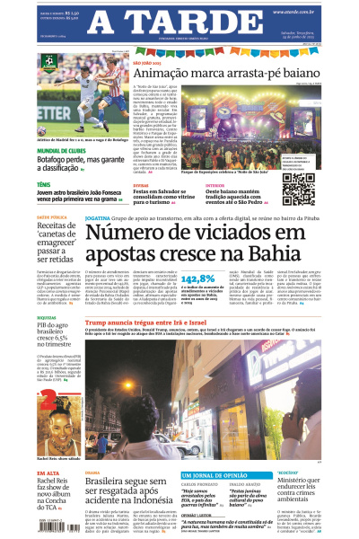 A TARDE - Edição de 24 de Junho de 2025