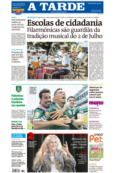 A TARDE - Edição de 29 de Junho de 2025