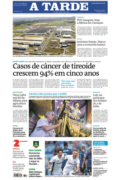 A TARDE - Edição de 01 de Julho de 2025