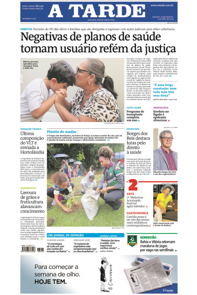 A TARDE - Edição de 07 de Julho de 2025