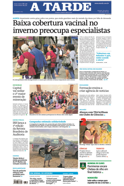 A TARDE - Edição de 08 de Julho de 2025