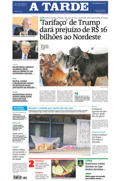 A TARDE - Edição de 11 de Julho de 2025