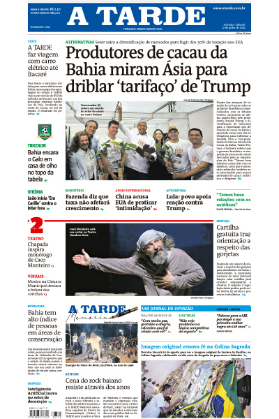 A TARDE - Edição de 12 de Julho de 2025