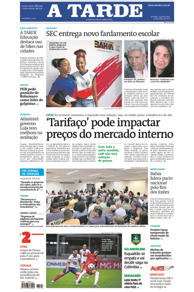 A TARDE - Edição de 16 de Julho de 2025