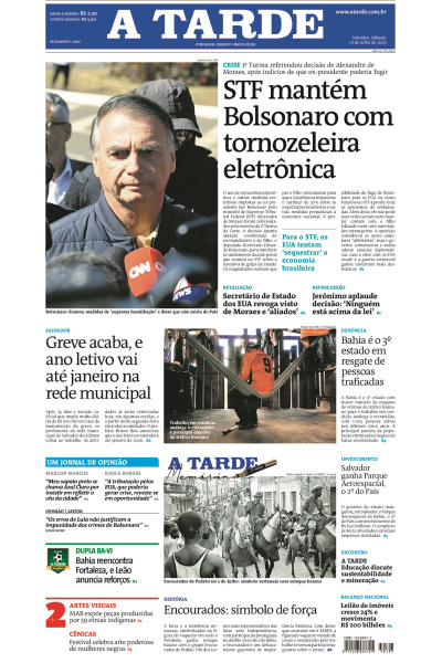 A TARDE - Edição de 19 de Julho de 2025