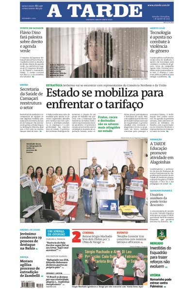 A TARDE - Edição de 01 de Agosto de 2025