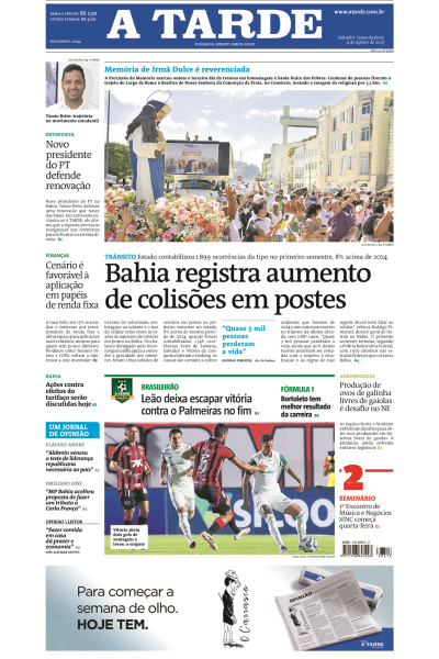 A TARDE - Edição de 04 de Agosto de 2025