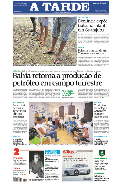 A TARDE - Edição de 06 de Agosto de 2025