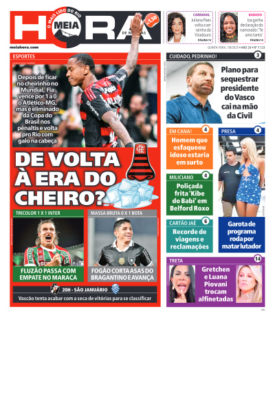 MEIA HORA - Edição de 07 de Agosto de 2025