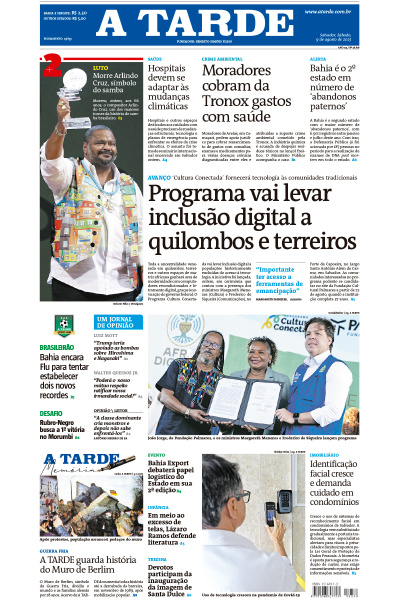 A TARDE - Edição de 09 de Agosto de 2025