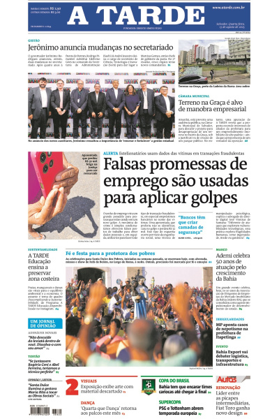 A TARDE - Edição de 13 de Agosto de 2025
