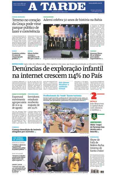 A TARDE - Edição de 14 de Agosto de 2025