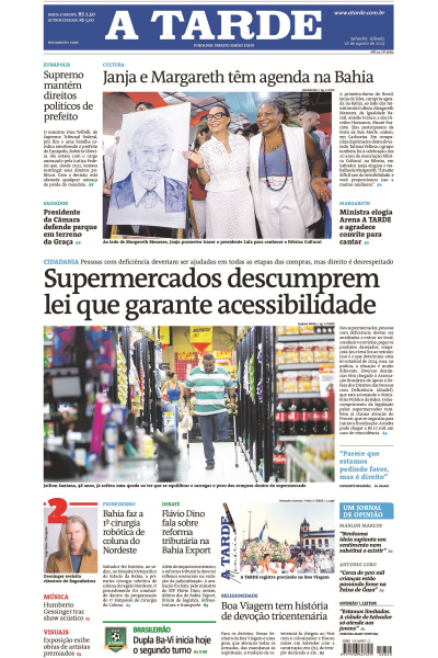 A TARDE - Edição de 16 de Agosto de 2025