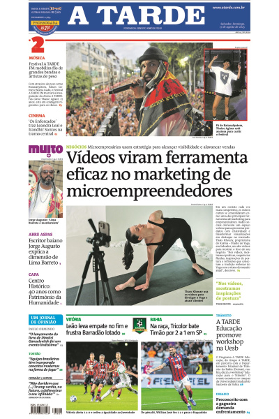 A TARDE - Edição de 17 de Agosto de 2025