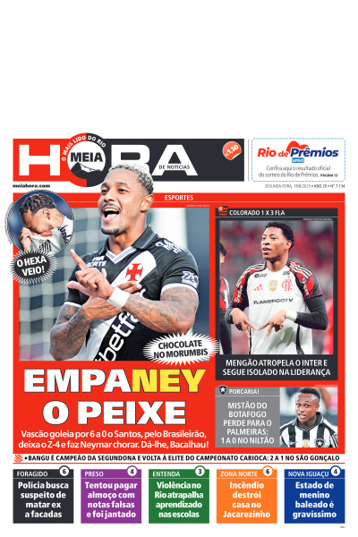 MEIA HORA - Edição de 18 de Agosto de 2025