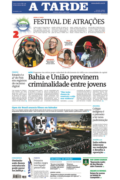 A TARDE - Edição de 30 de Agosto de 2025