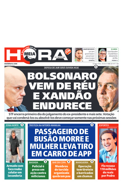 MEIA HORA - Edição de 03 de Setembro de 2025