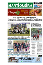 Mantiqueira - Edição de 08 de Setembro de 2025