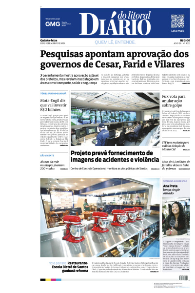 Diário do Litoral - Edição de 11 de Setembro de 2025