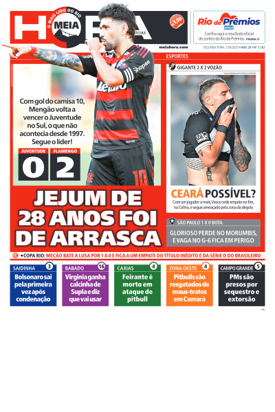 MEIA HORA - Edição de 15 de Setembro de 2025