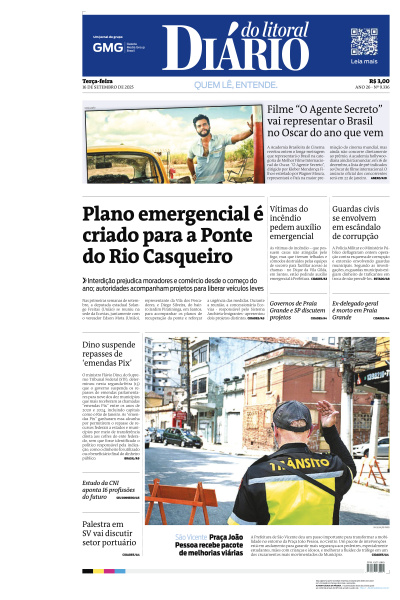 Diário do Litoral - Edição de 16 de Setembro de 2025