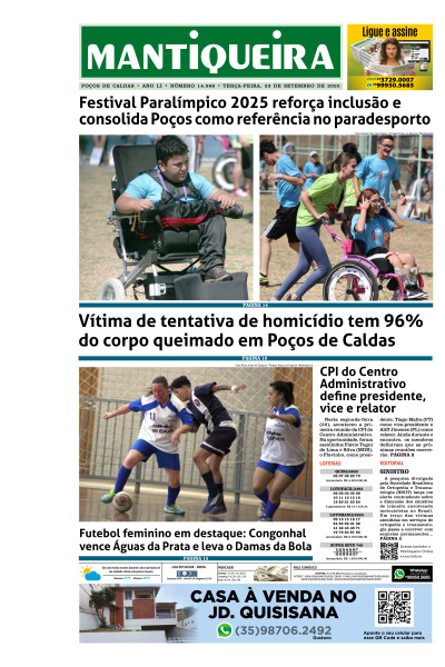 Mantiqueira - Edição de 23 de Setembro de 2025