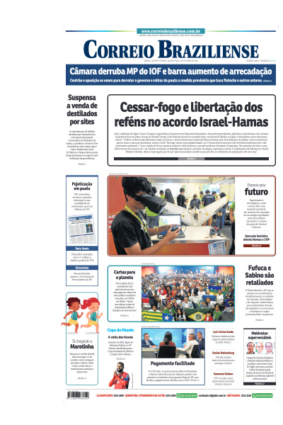 Correio Braziliense - Edição de 09 de Outubro de 2025
