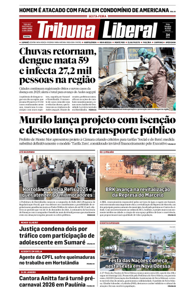 Tribuna Liberal - Edição de 10 de Outubro de 2025