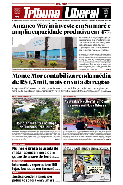 Tribuna Liberal - Edição de 14 de Outubro de 2025