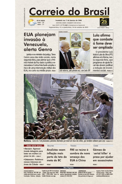Correio do Brasil - Edição de 14 de Outubro de 2025