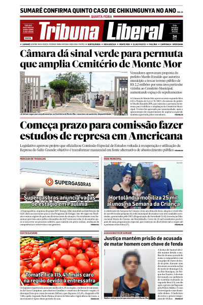 Tribuna Liberal - Edição de 15 de Outubro de 2025