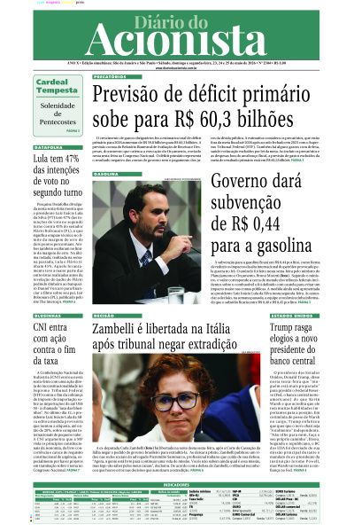 Diário do Acionista