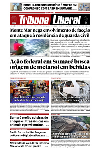 Tribuna Liberal - Edição de 17 de Outubro de 2025
