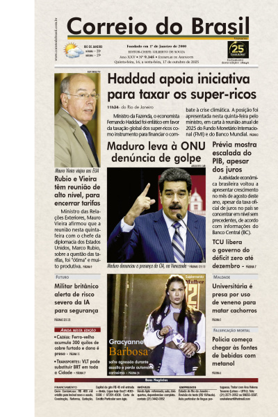 Correio do Brasil - Edição de 18 de Outubro de 2025