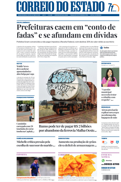 Correio do Estado - Edição de 18 de Outubro de 2025