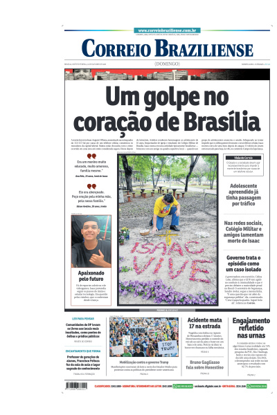 Correio Braziliense - Edição de 19 de Outubro de 2025