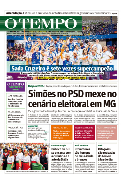 O TEMPO - Edição de 20 de Outubro de 2025
