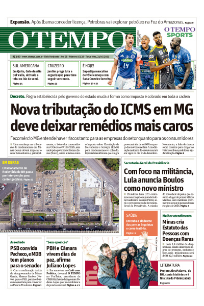 O TEMPO - Edição de 21 de Outubro de 2025