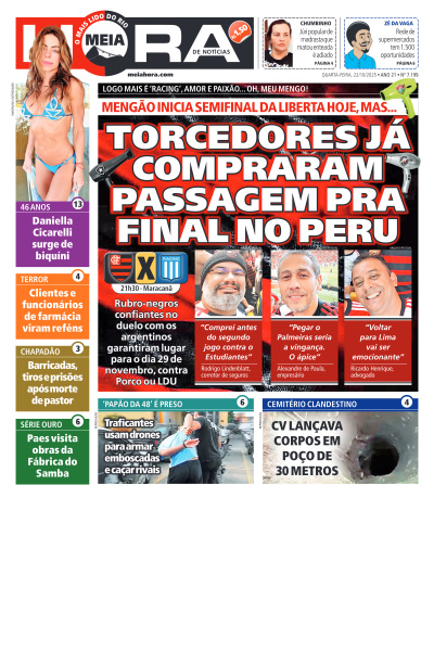 MEIA HORA - Edição de 22 de Outubro de 2025