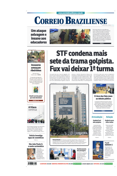 Correio Braziliense - Edição de 22 de Outubro de 2025