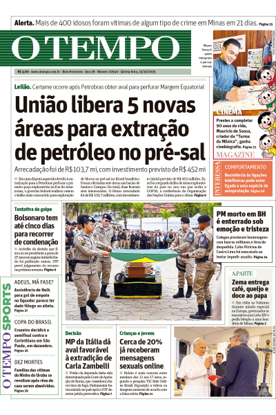 O TEMPO - Edição de 23 de Outubro de 2025