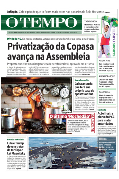 O TEMPO - Edição de 25 de Outubro de 2025