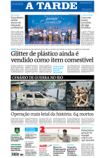 A TARDE - Edição de 29 de Outubro de 2025