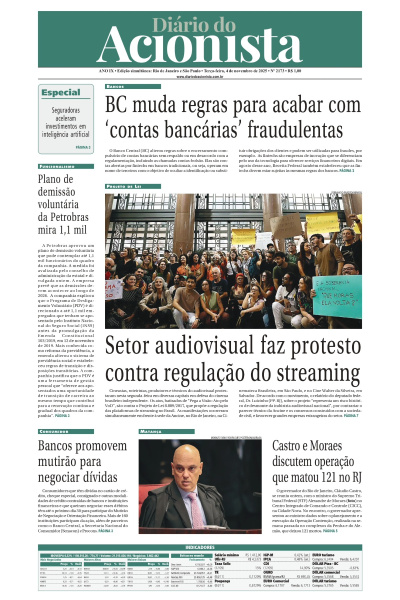 Diário do Acionista - 04 de novembro de 2025