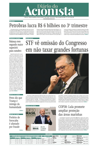 Diário do Acionista - 07 de novembro de 2025