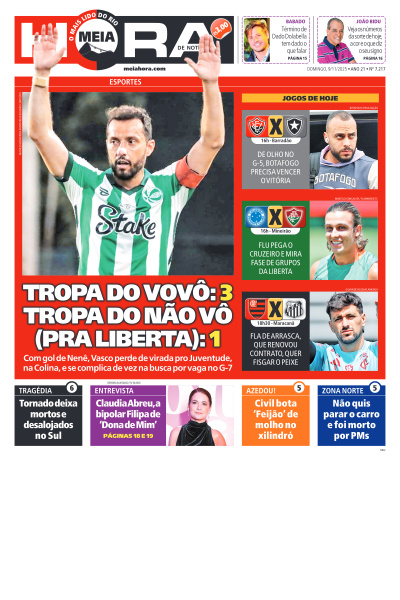 MEIA HORA - Edição de 09 de Novembro de 2025