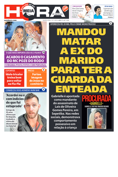 MEIA HORA - Edição de 12 de Novembro de 2025