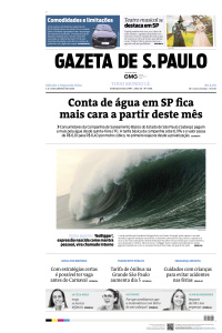 Gazeta de S. Paulo - Edição de 04 de Janeiro de 2026