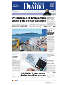 Diário do Litoral - Edição de 11 de Janeiro de 2026