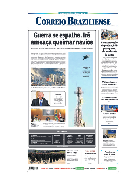 Correio Braziliense - Edição de 03 de Março de 2026